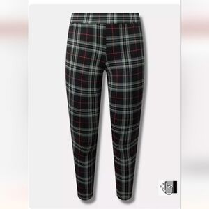Torrid Full-Length Signature Legging midnight plaid Size 3x